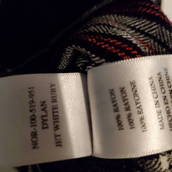 Rails Dylan Jet/White/Ruby Plaid Button Down - Picture 6 of 8